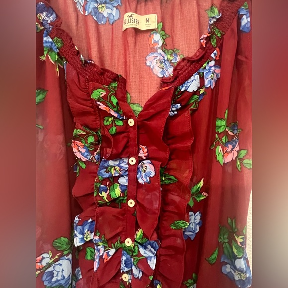 Hollister Flower Blouse - Picture 5 of 6